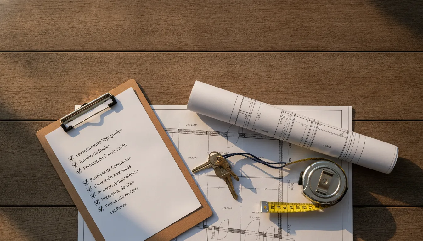 Checklist para comprar un terreno en México sin arrepentirte