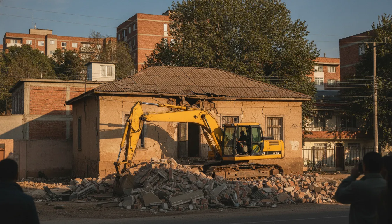 Comprar terreno con casa vieja para demoler: cómo valuarlo y cuánto cuesta la demolición