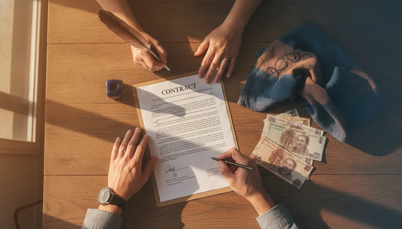 Contrato de apartado de un terreno: qué debe decir para no perder tu anticipo