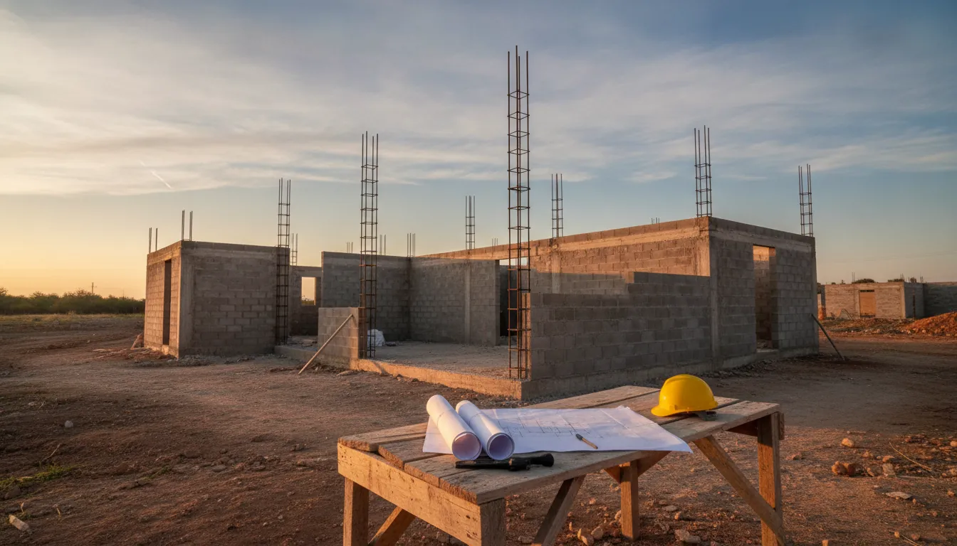 Crédito para construir en terreno propio: opciones, requisitos y cómo funcionan las ministraciones